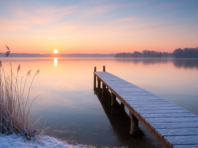 Winterzauber am Wörthsee